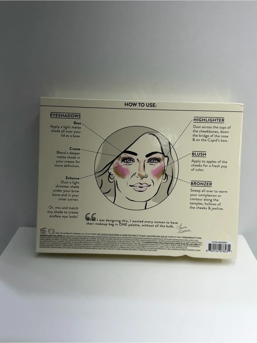 Laura Geller Best of the Best Tuscan Dreams Full Face Palette New